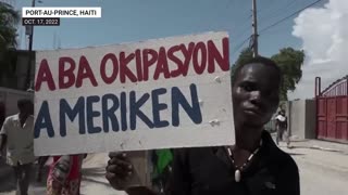 Thousands protest in Haiti against Canada, US sending police and military supplies