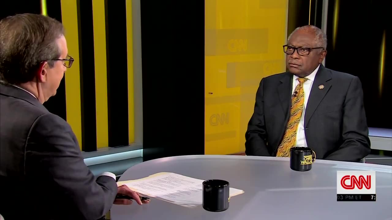 Democratic Representative Jim Clyburn states that he believes Joe Biden ought to be the nominee