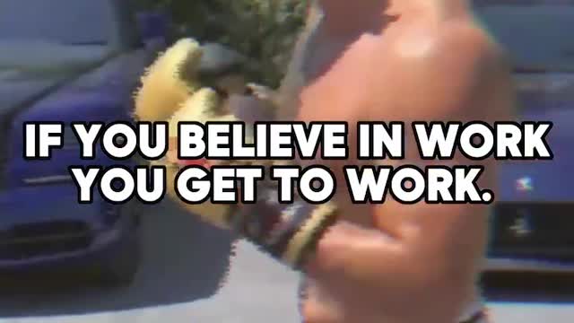 ANDREW TATE-"IF U BELIEVE IN LUCK ............."