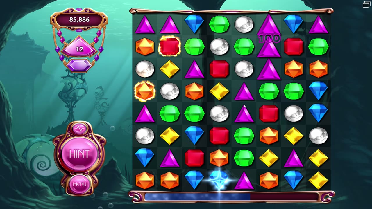 Bejeweled 3 - Endless Zen - Level: 12