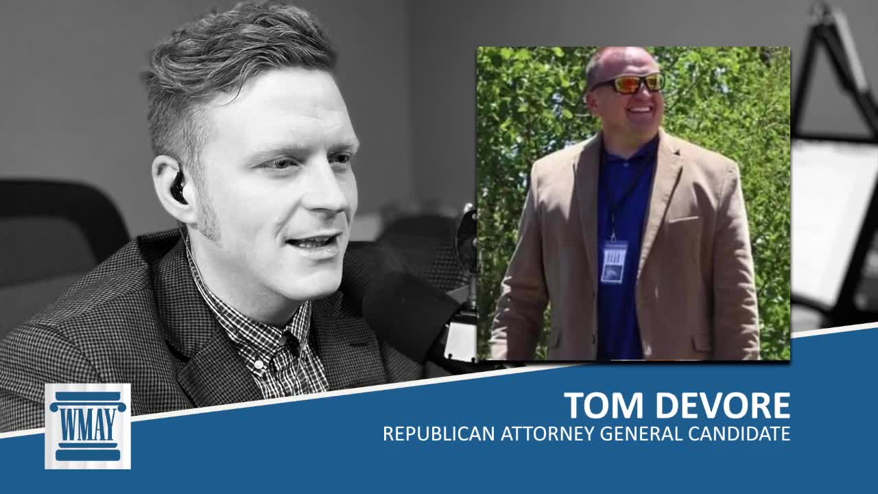 GOP Attorney General Nominee Thomas DeVore on WMAY