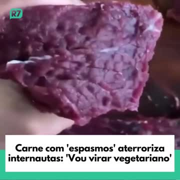 Chocante Carne saltitante pulsando