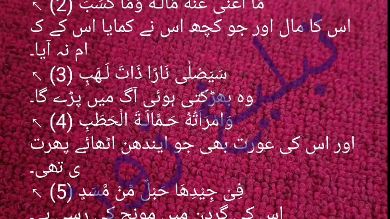 Surah lahab
