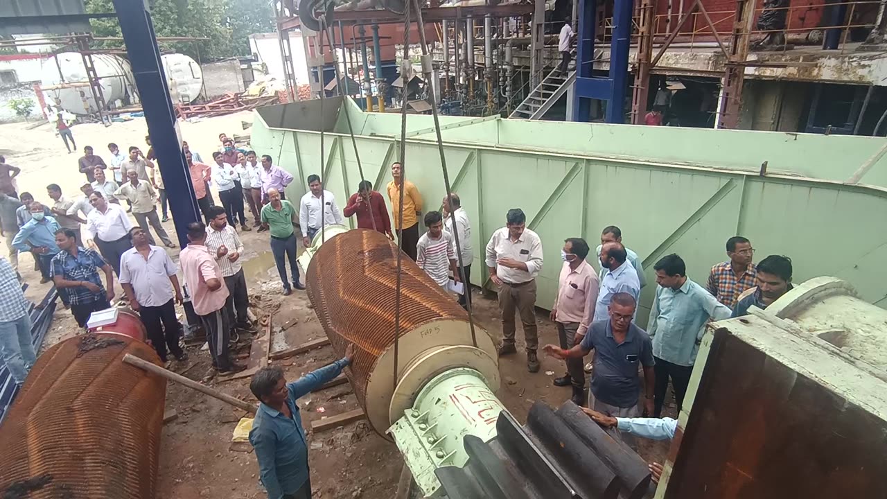Feed roller poojan (sugar factory)