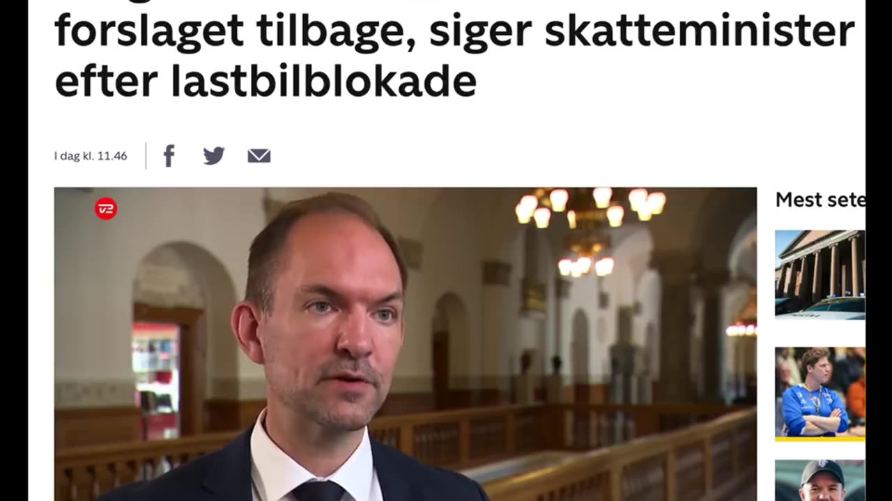 Jeppe Bruus(A) Lastbiler og personbiler får nye afgifter