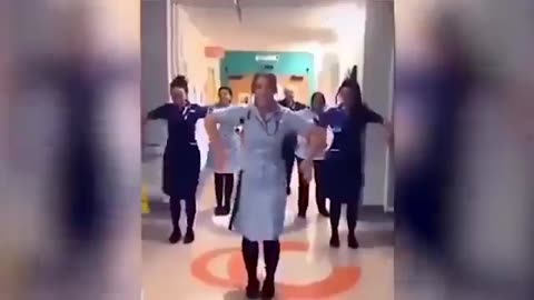 Pandemic Dancing Nurses (Hospitals Overwhelmed)