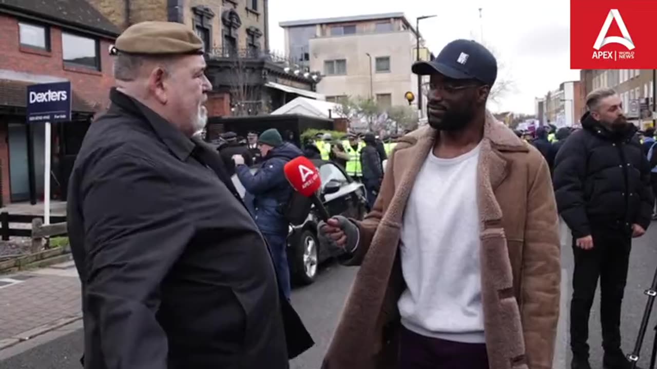 A British Army veteran said the UK will go downhill further if people do not stand up