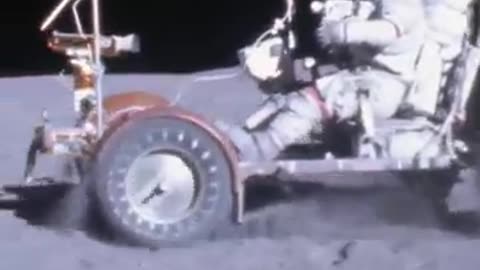 First car in moon