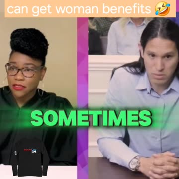 Man grows hair and thinks he can get woman benefits