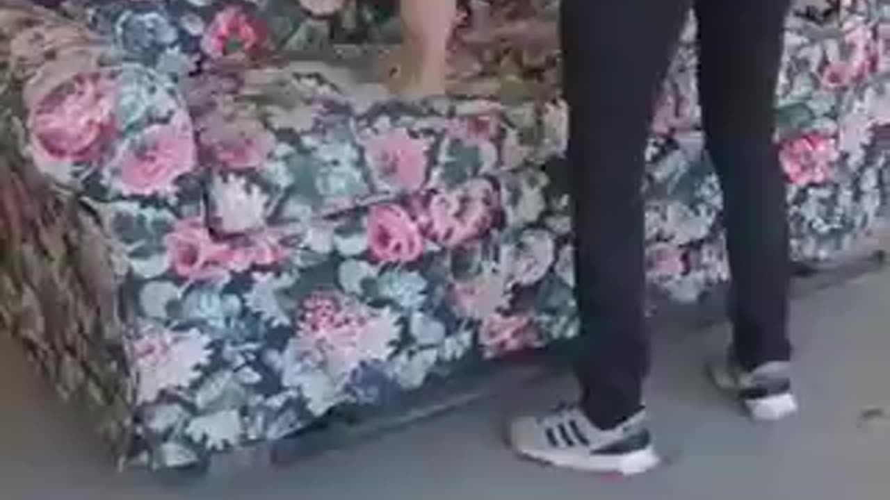 Riding Out On The Flower Couch