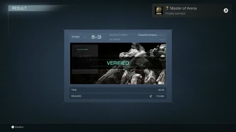 Armored Core VI - Arena Rank S+
