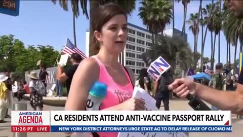 Intelligent Californians Choose Life & Liberty Instead Of Vaccine Poison (25th August 2021)