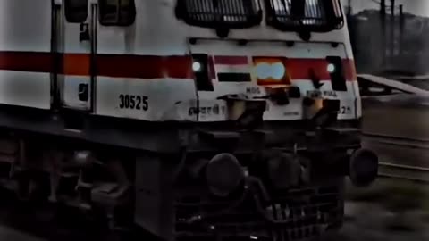 Rajdhani in full speed with wap 7