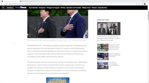 Biden's Adim Sending A Boomer Sub To South Korea