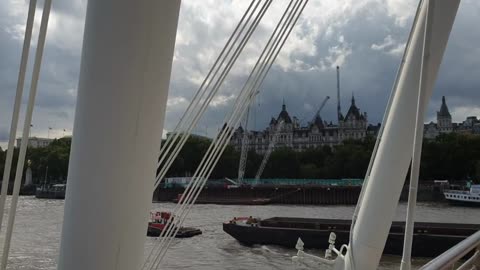 London Eye and River Thames