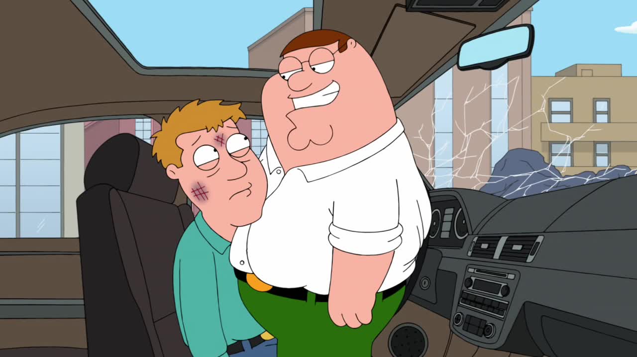 Family Guy - Peter as an Airbag