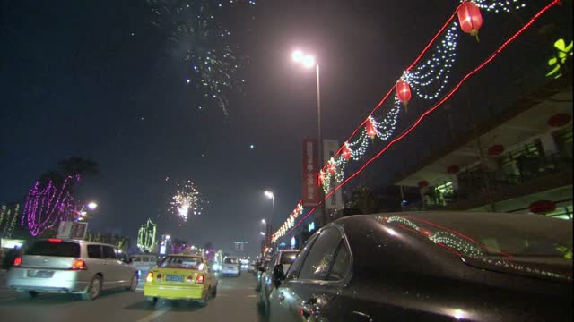 Fireworks for the Spring Festival