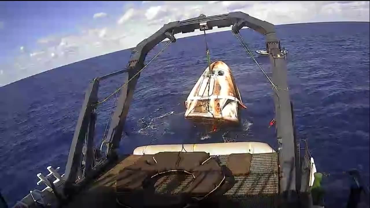 SpaceX Crew Dragon Returns from Space Station on Demo-1 Mission