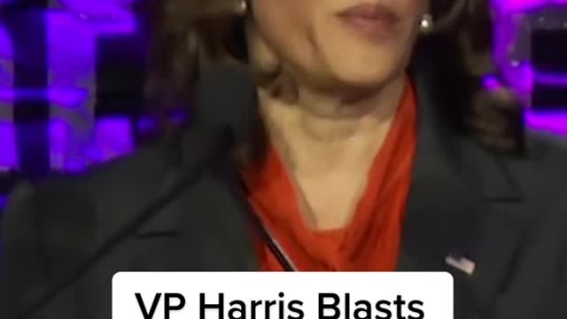 VP Harris BlastsSCOTUS LeakedDraft Decision