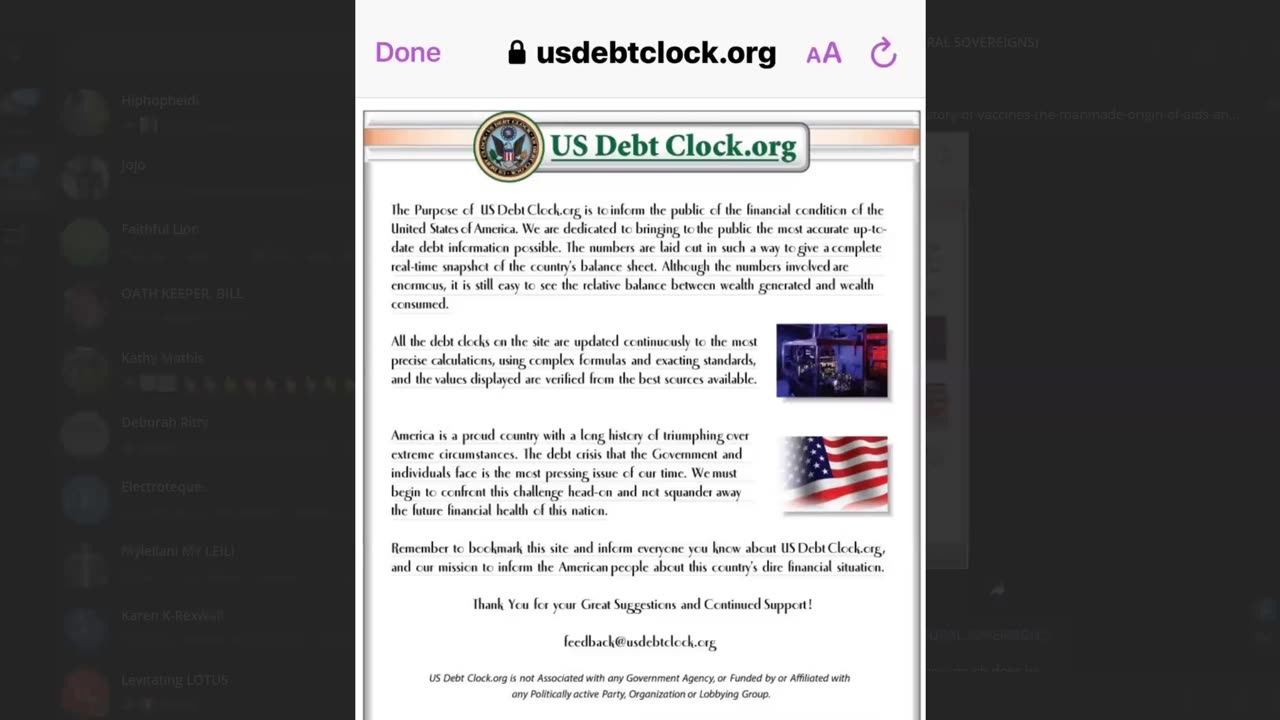 DEBT CLOCK GOES BIBLICAL PLUS MORE ..MONDAY MIRACLES...LET'S GO