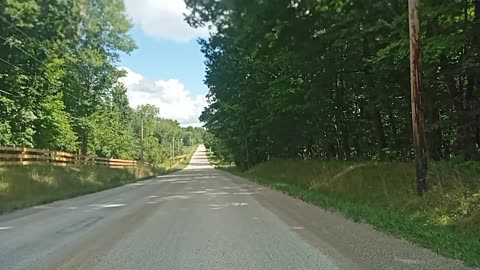 Biking east on SR 430 (Richland County Ohio)