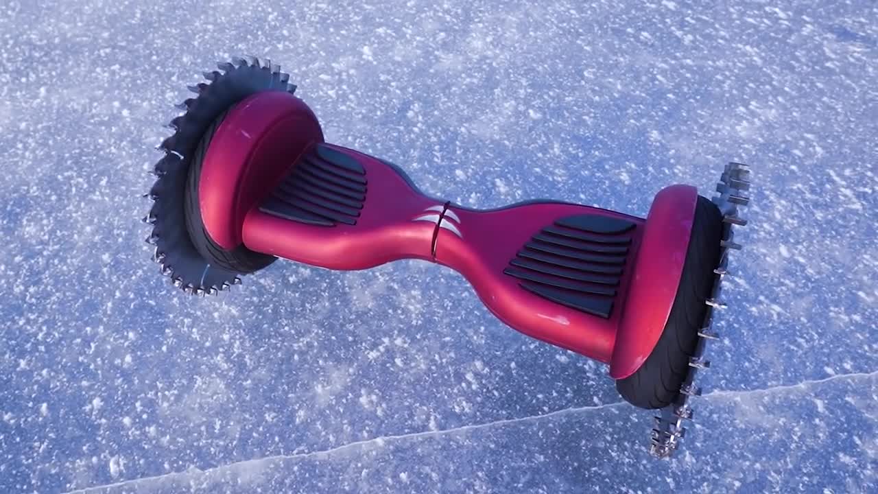 Insane Hoverboard Winter Modification