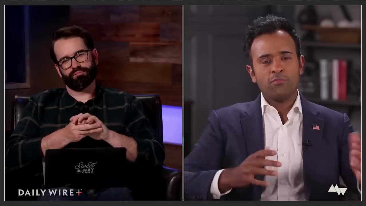 Matt Walsh Has An Honest Conversation With Vivek Ramaswamy