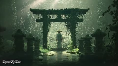Japanese Zen Music - Japanese Flute Music For Healing, Soothing, Meditation