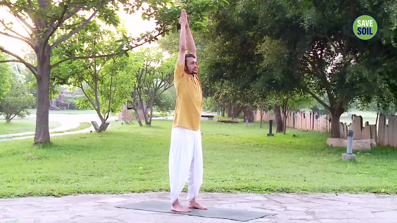 morning yoga healthy life by sadhguru