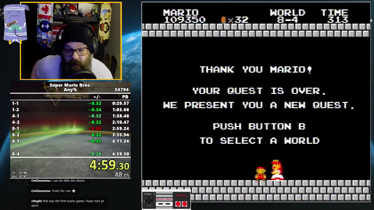 Super Mario Bros.🍄New PB 4:59.307🍀🔥