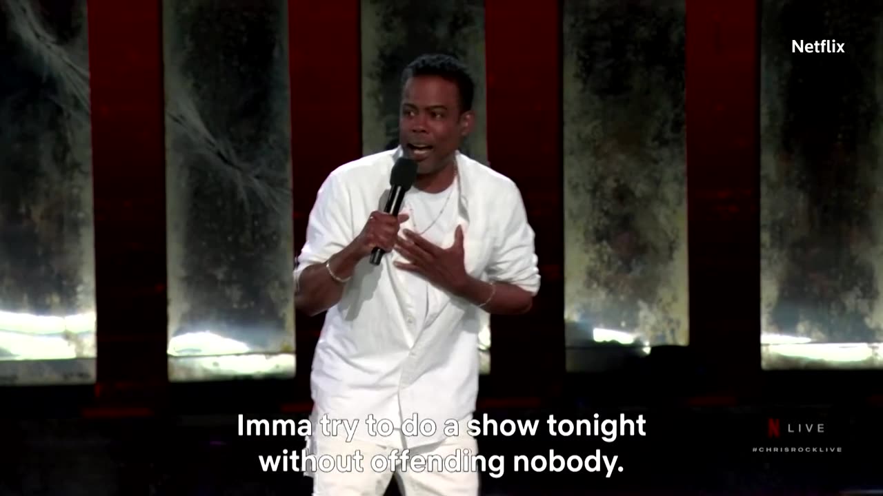 Chris Rock hits stage a year after Oscars slap