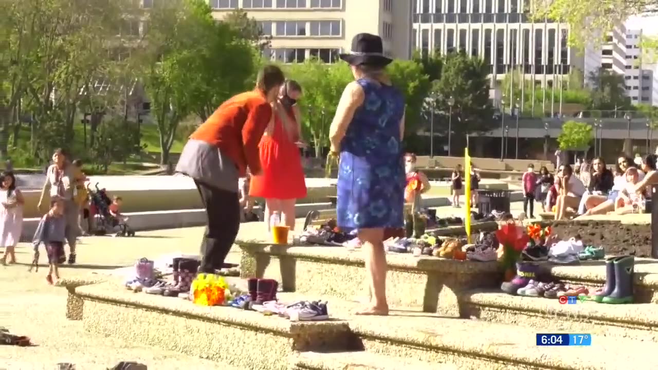 Canada honours the lives of 215 children found buried in a mass grave