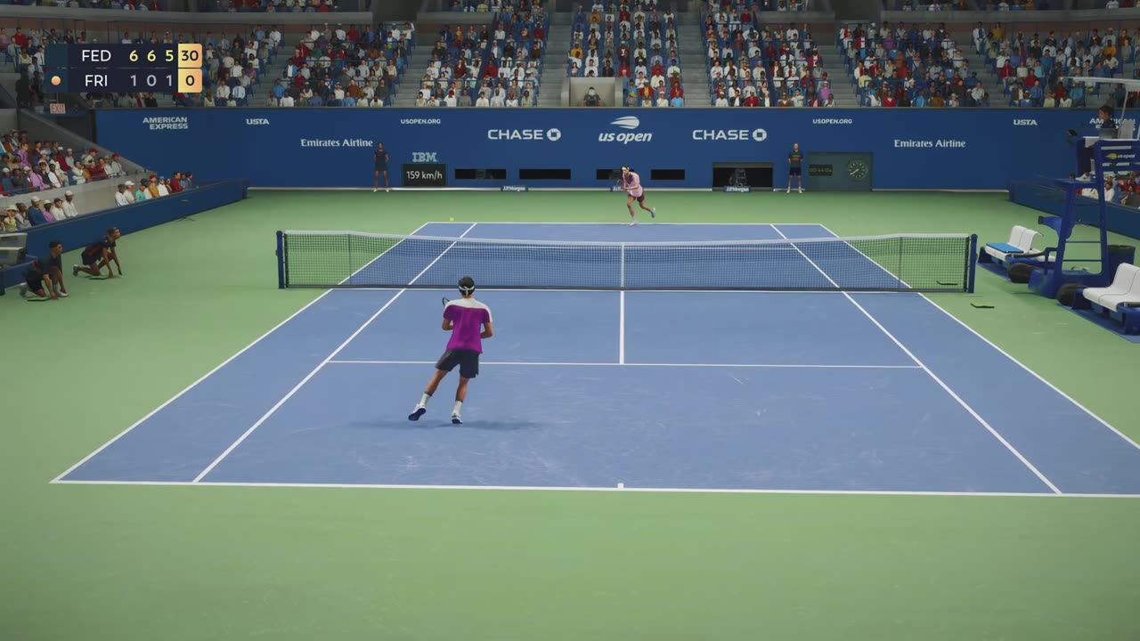 (PS5) Tennis World Tour 2 | Online Match #2 [Federer vs Medvedev]