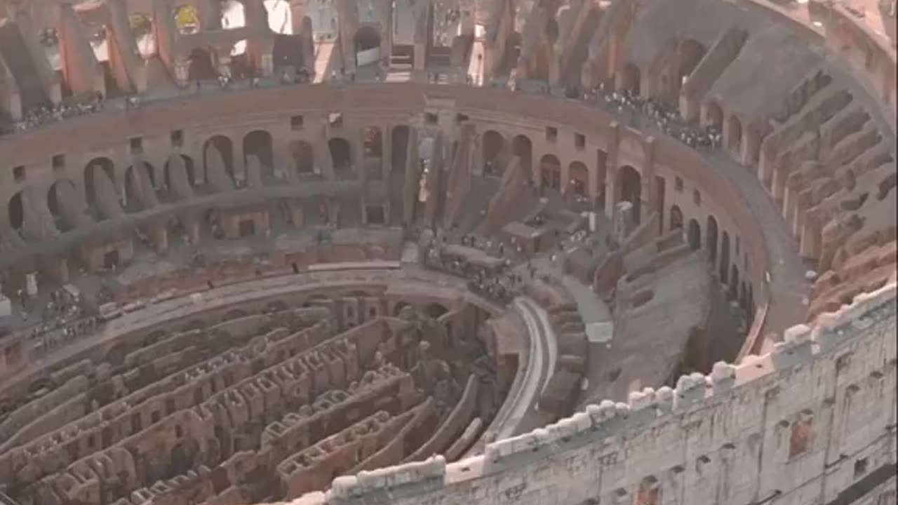 The Colosseum is over 1,900 years old and it only took 8 years to build it