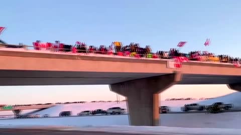 Massive Truckie Protest Canada