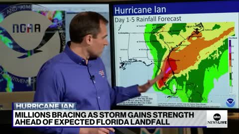 Hurricane Ian to slam Florida’s west coast