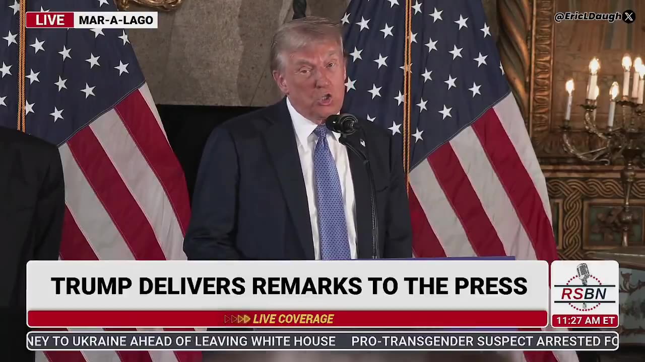 President Trump talking about Biden admin selling the remaining border wall