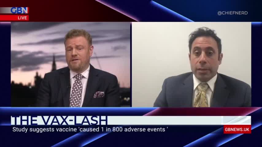 COVID Jabs Caused 1 - 800 Vs. Previous Jabs 1 - 1,000,000 Adverse Events - Dr. Joseph Fraiman Study