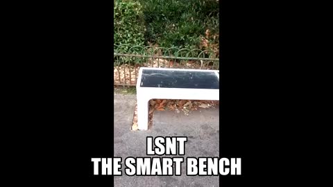 THE SMART BENCHES HAVE ARRIVED!