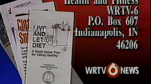 March 12, 1989 - WRTV Health & Fitness Promo & 'Win Lose or Draw' Bumper