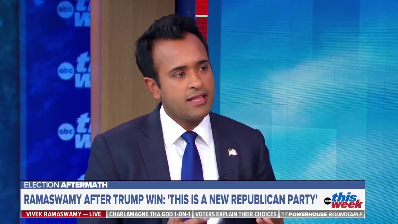 Vivek: The Republican Party is “now a multi-ethnic working class coalition.”