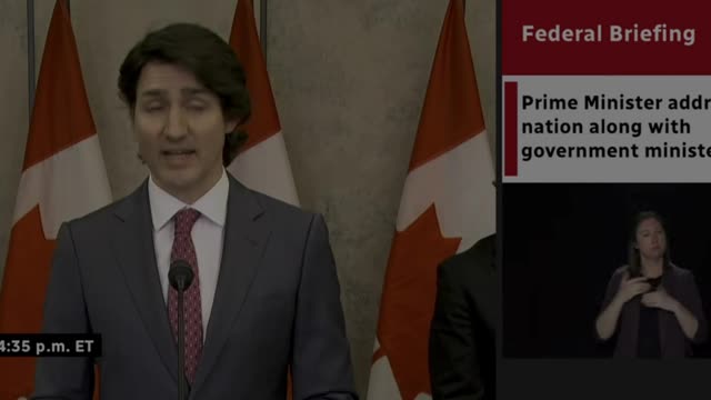 Trudeau: "The federal government is ready to use more tools at its disposal to get the situation fully under control"