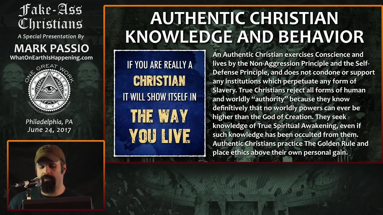 Mark Passio - Fake-Ass Christians - Part 1