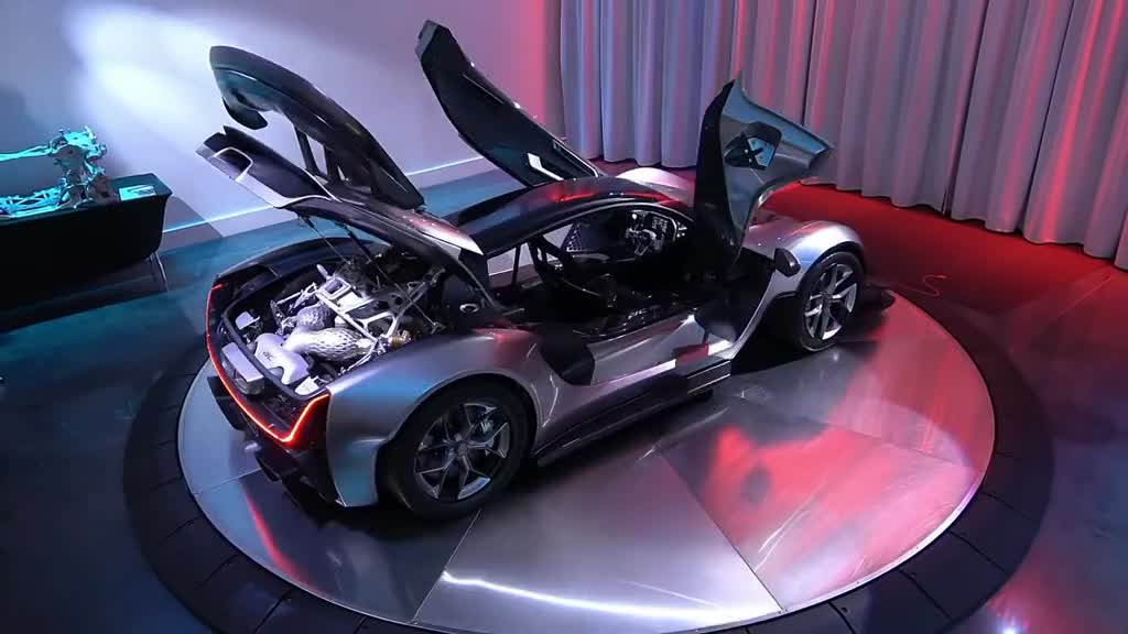 Hybrid sports car