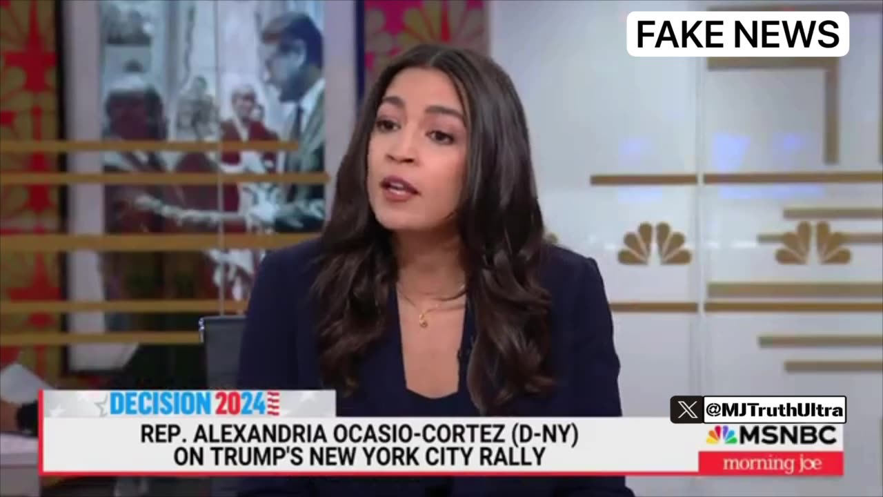 AOC Reacts to Madison Square Garden Trump Rally — Unhinged