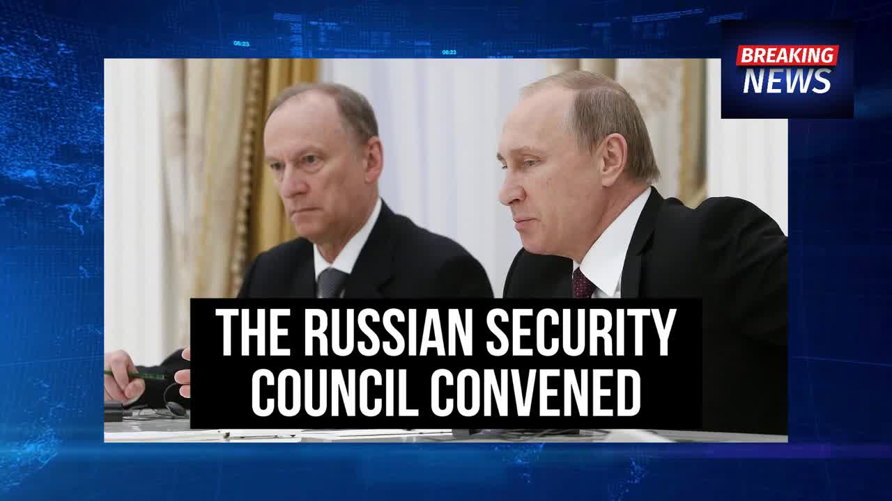 The Russian Security Council convened