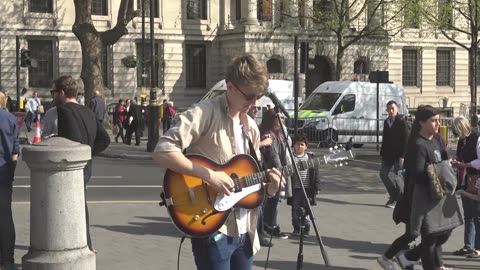 London Busker 6th April 2017