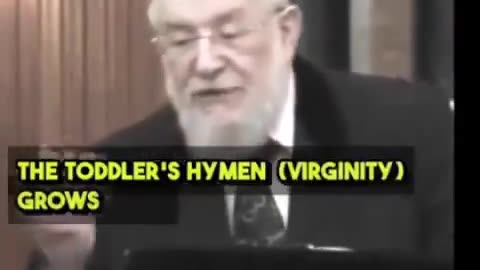 A Jewish Rabbi Explains Why It Is Acceptable To Rape Toddlers