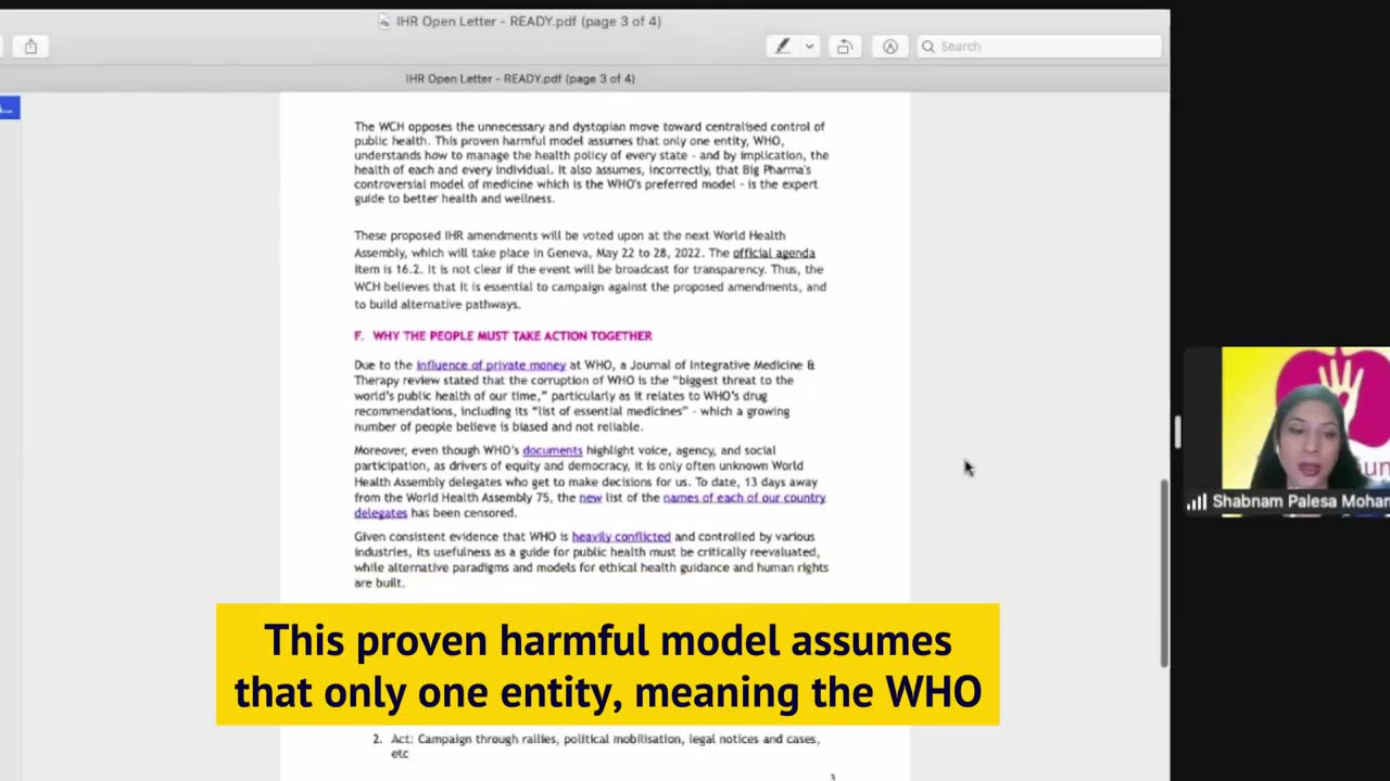 #StopTheWHO: How You Can Take a Stand Against International Health Regulation Amendments