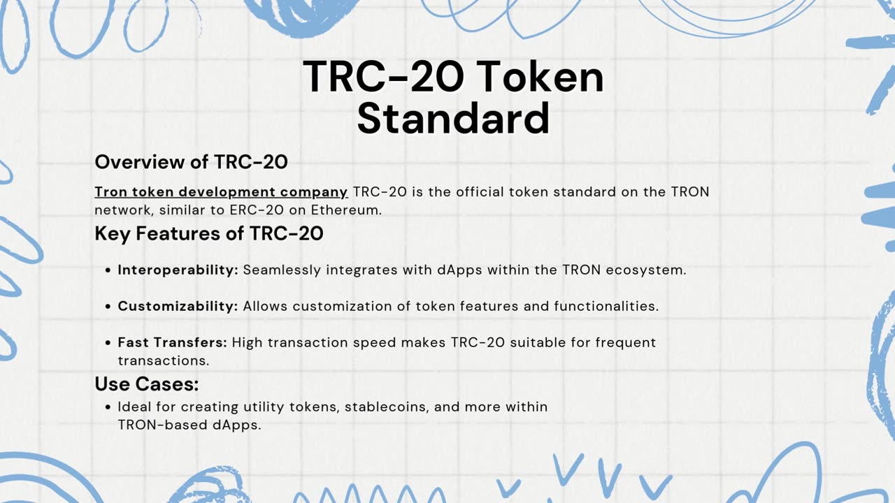 Key Features and Benefits of TRON Blockchain for Token Development